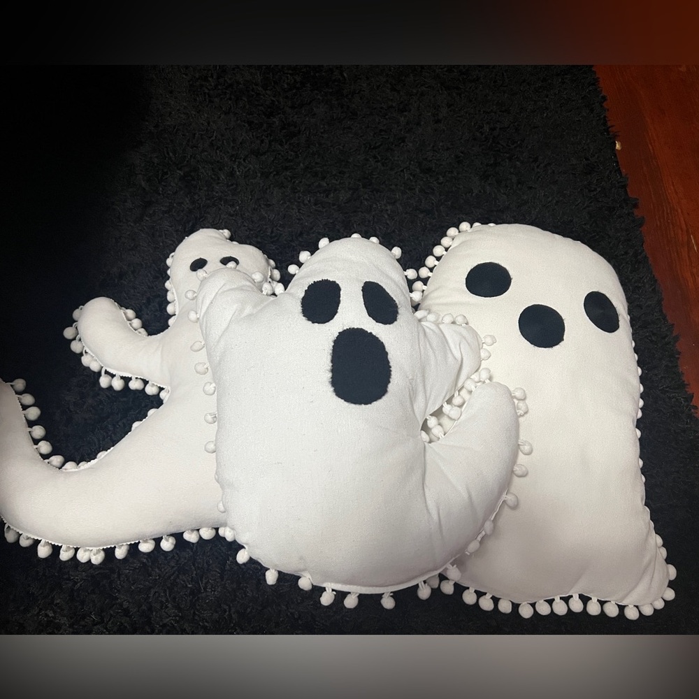 Ghost Shaped Throw Pillows